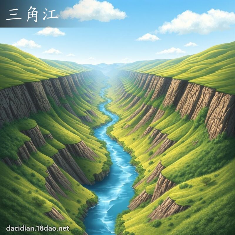 三角江 - 国语大辞典配图