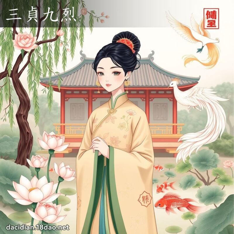 三贞九烈 - 国语大辞典配图