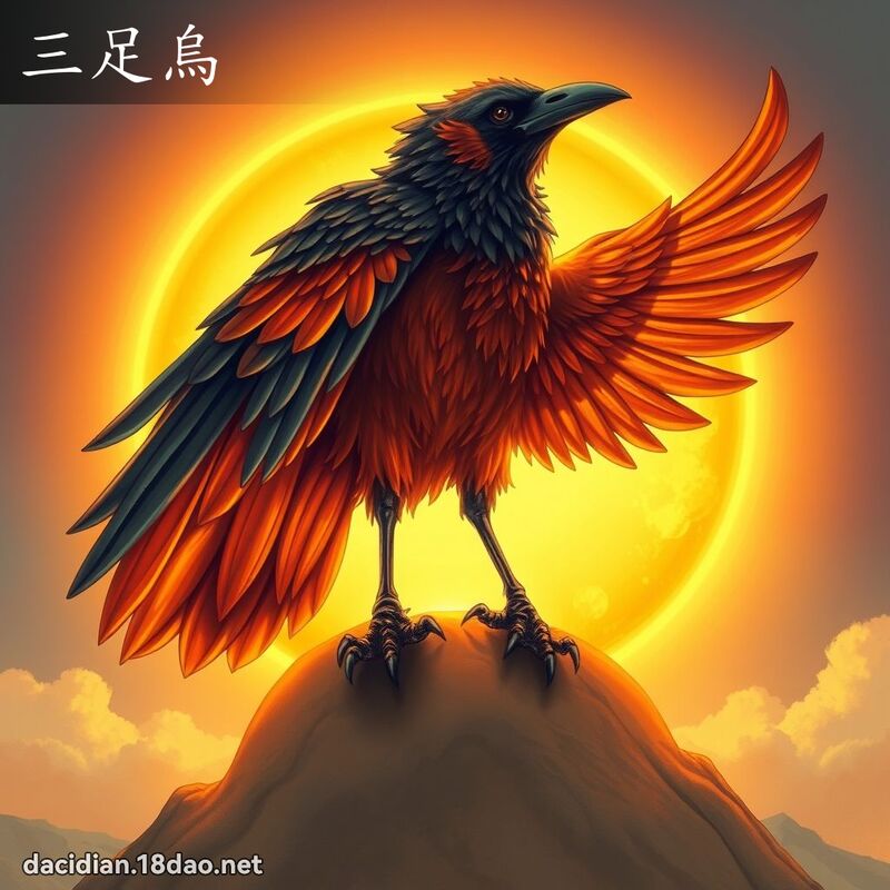 三足烏 - 國語大辭典配圖