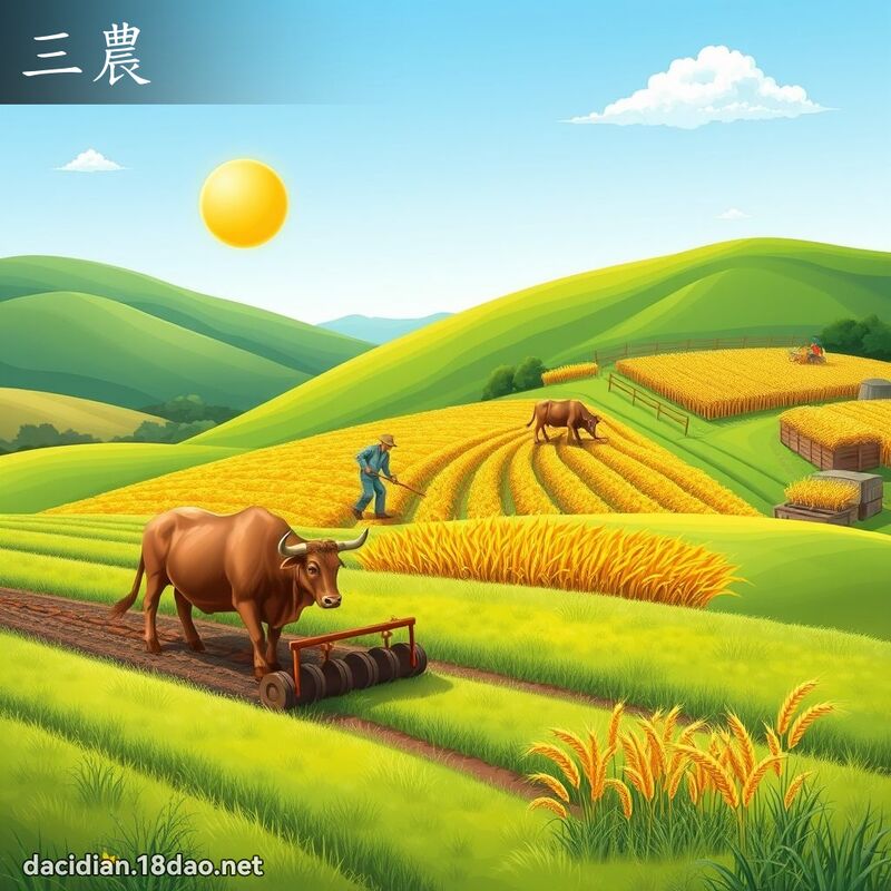 三农 - 国语大辞典配图