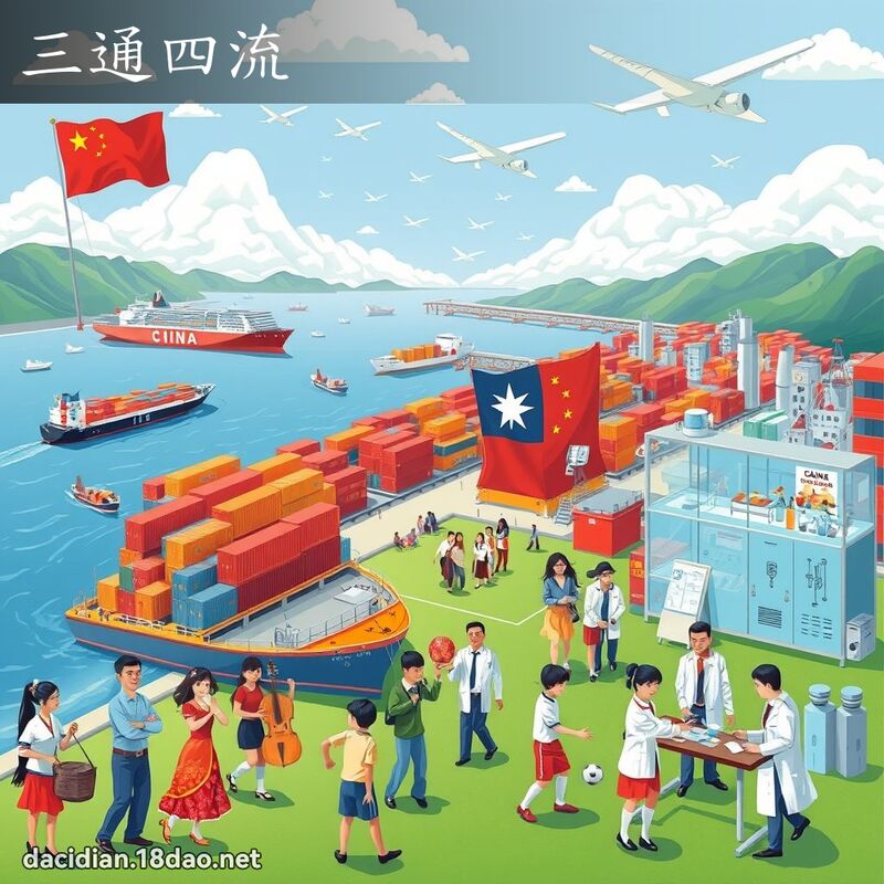 三通四流 - 国语大辞典配图