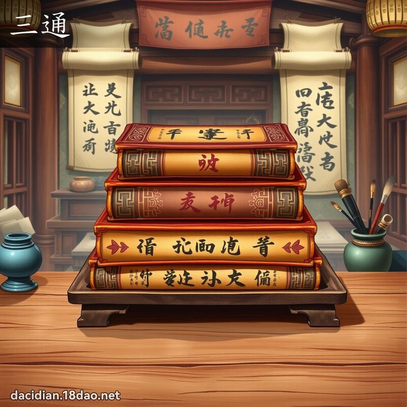 三通 - 国语大辞典配图