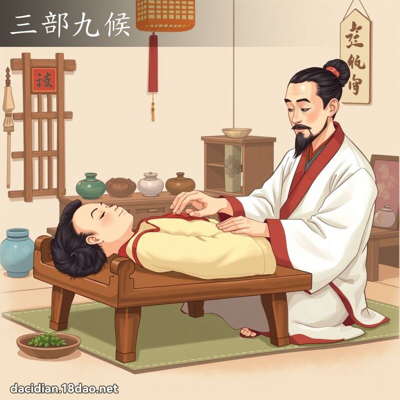 三部九候 - 國語大辭典配圖