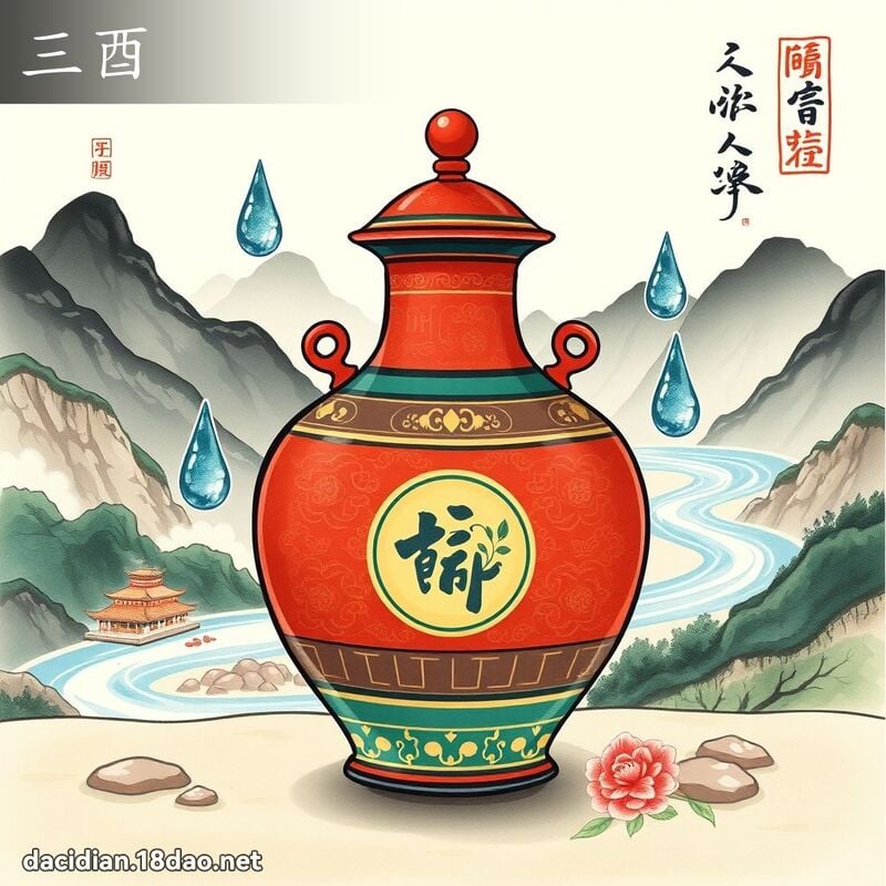 三酉 - 国语大辞典配图