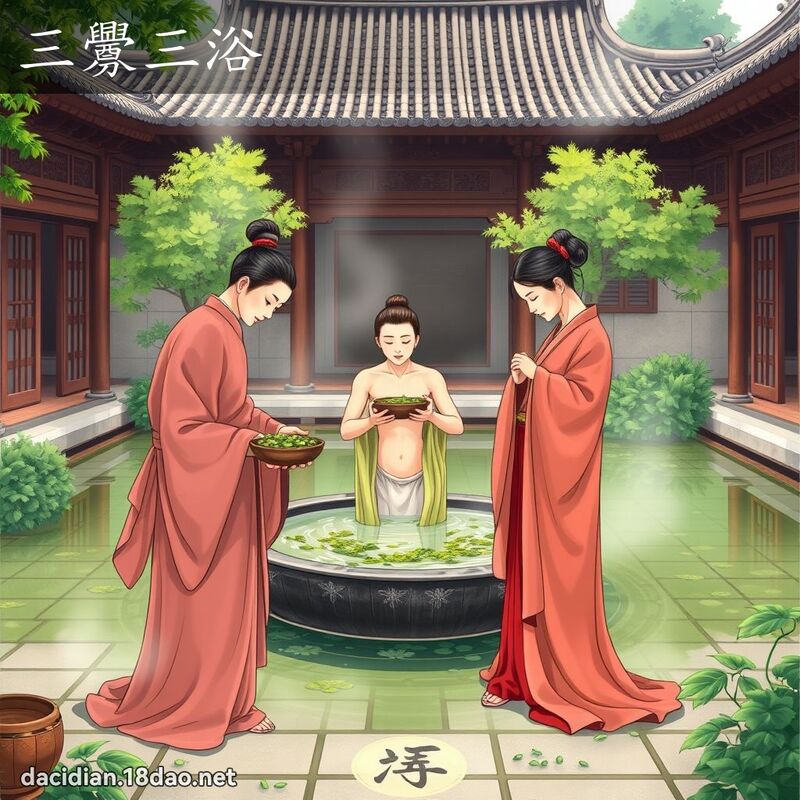 三釁三浴 - 國語大辭典配圖