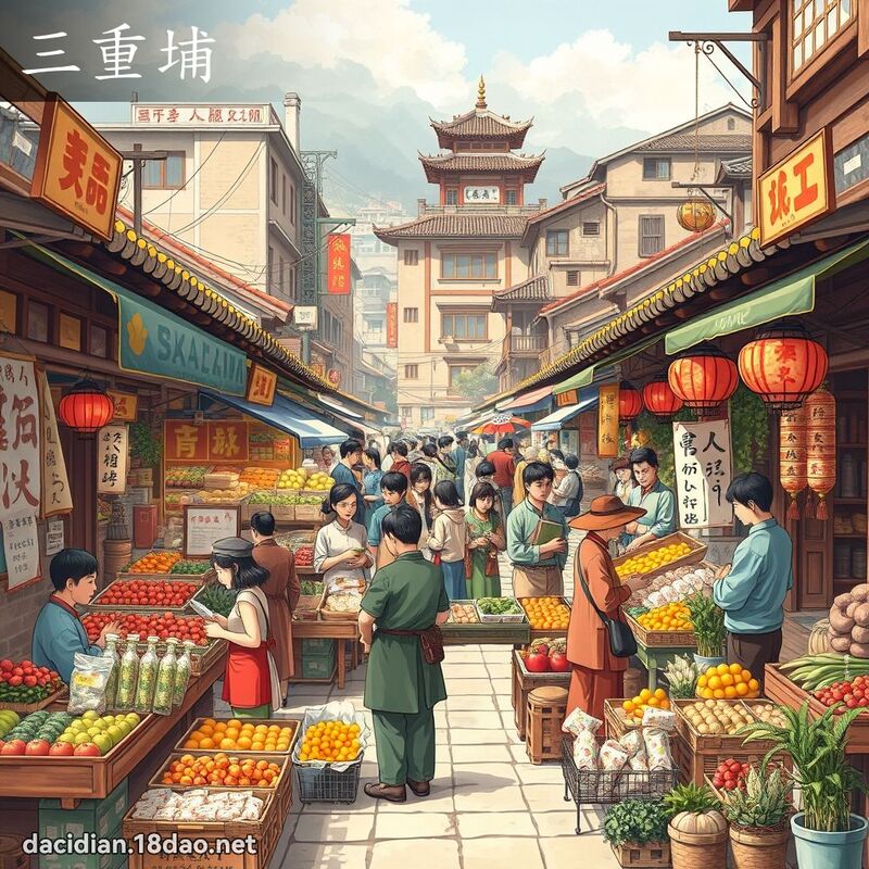 三重埔 - 国语大辞典配图