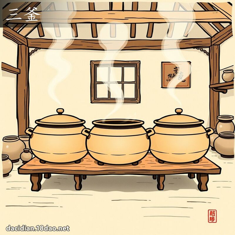 三釜 - 国语大辞典配图