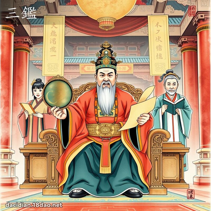 三鑑 - 國語大辭典配圖
