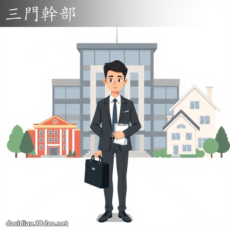 三門幹部 - 國語大辭典配圖