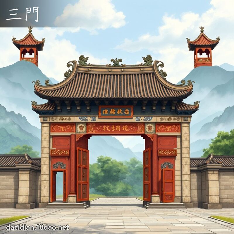 三门 - 国语大辞典配图