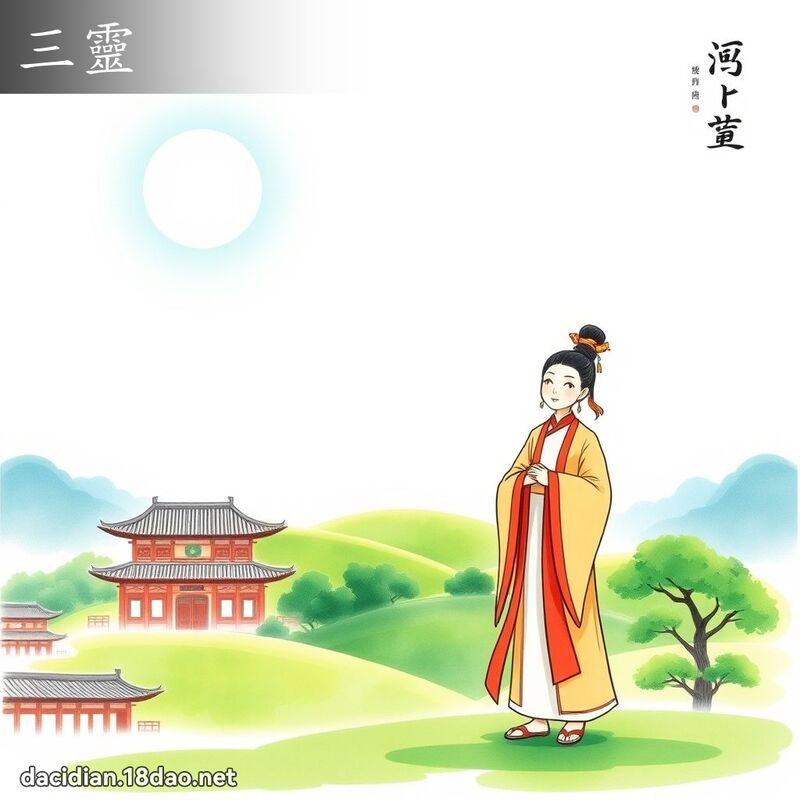 三灵 - 国语大辞典配图