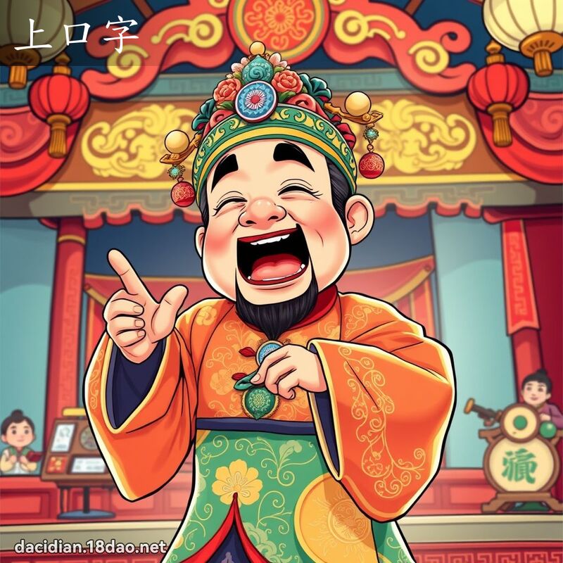 上口字 - 國語大辭典配圖