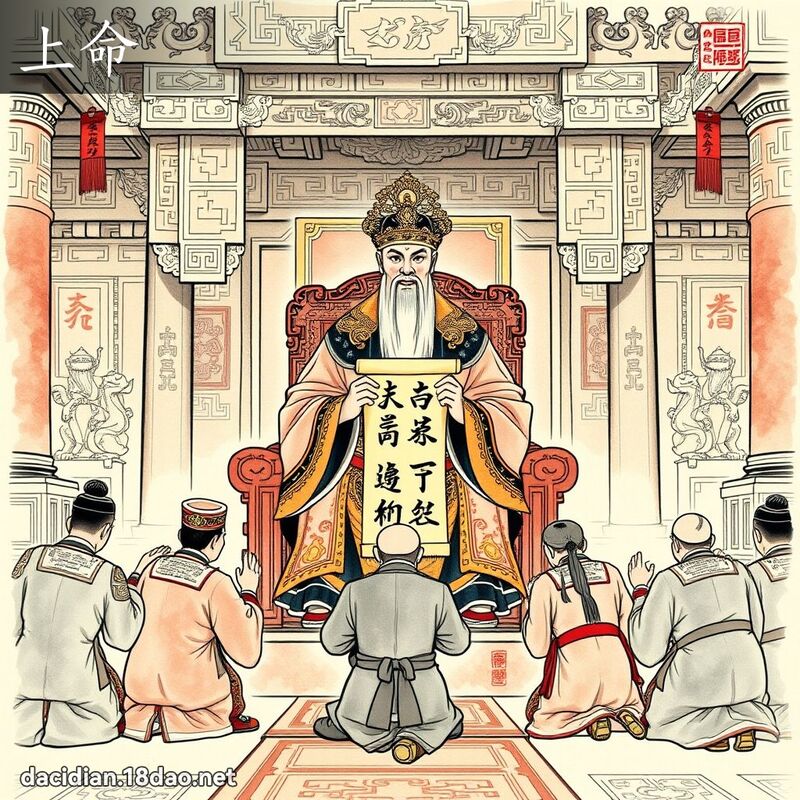 上命 - 国语大辞典配图
