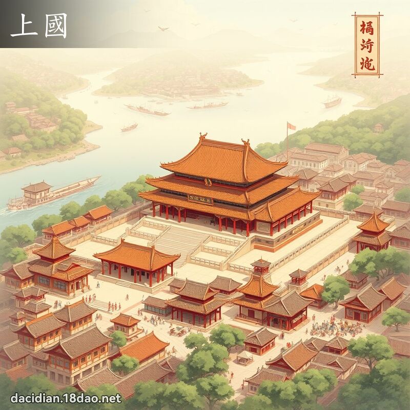 上國 - 國語大辭典配圖