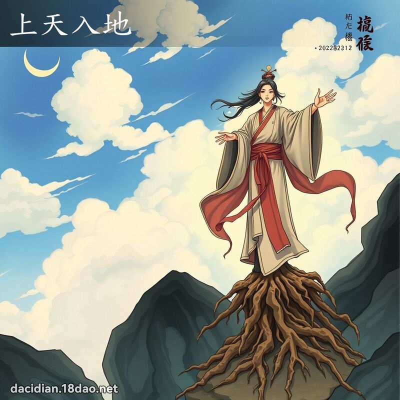 上天入地 - 國語大辭典配圖