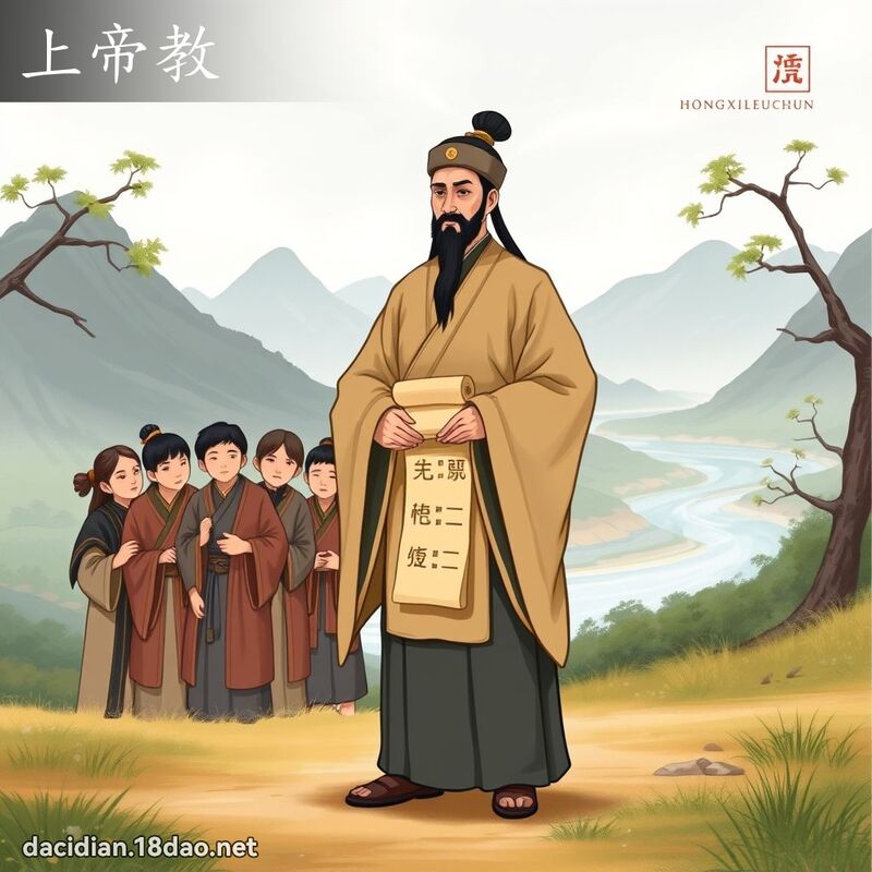上帝教 - 國語大辭典配圖