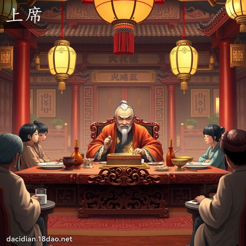 上席 - 國語大辭典配圖