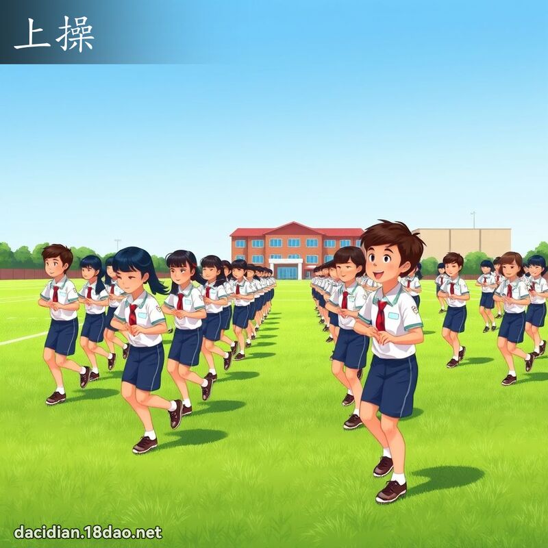 上操 - 国语大辞典配图