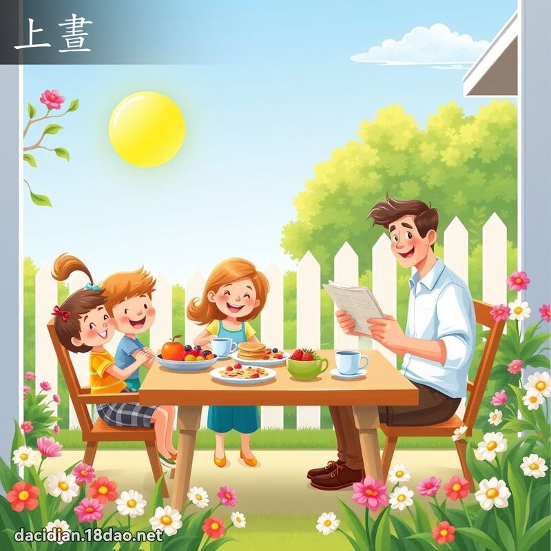 上晝 - 國語大辭典配圖