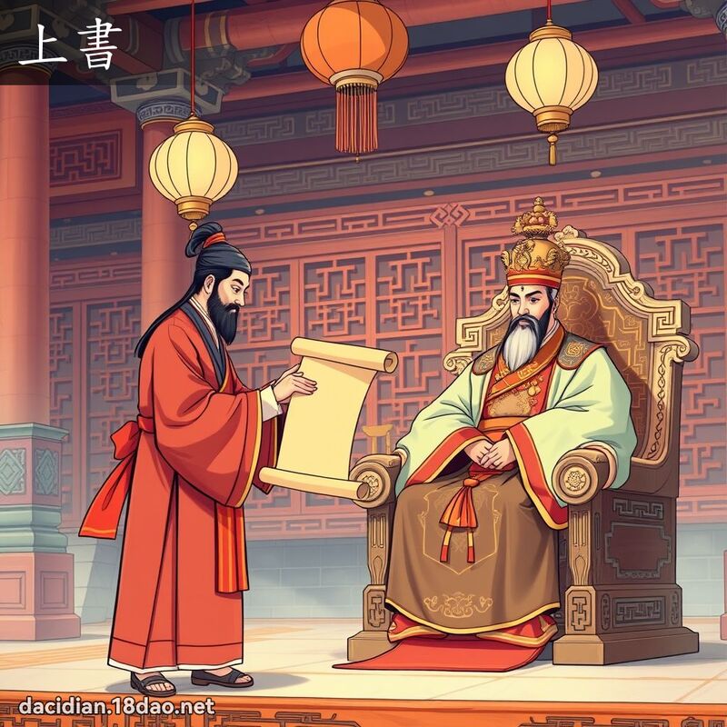 上書 - 國語大辭典配圖