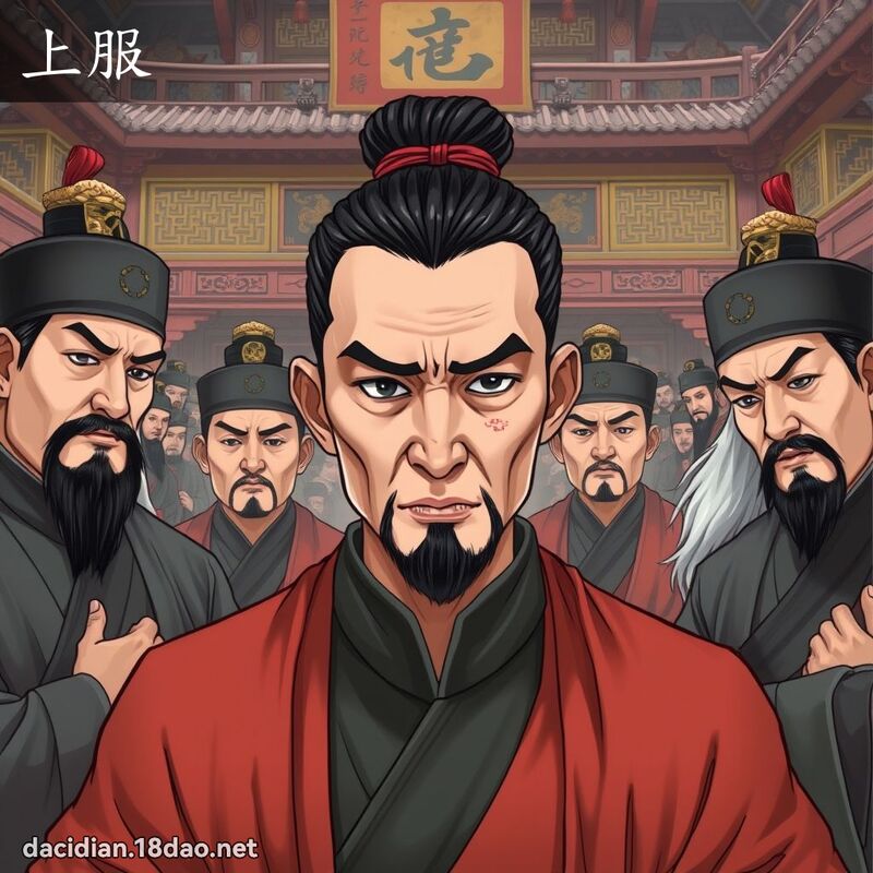 上服 - 國語大辭典配圖