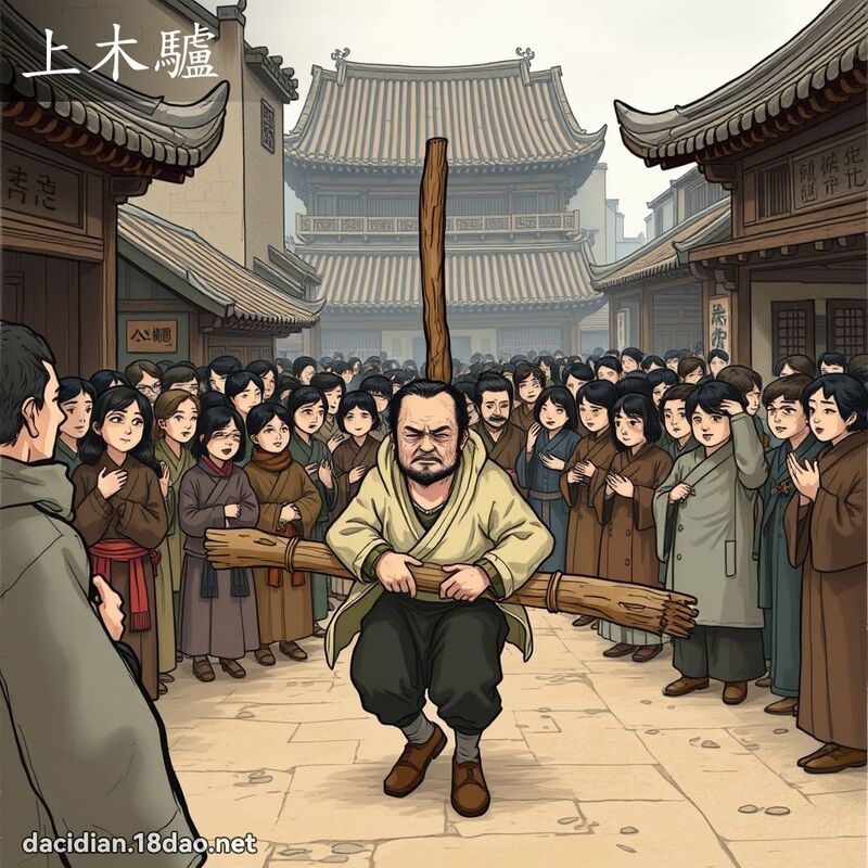 上木驴 - 国语大辞典配图