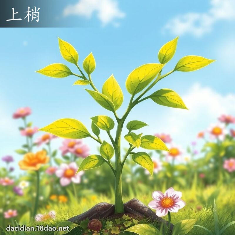 上梢 - 國語大辭典配圖
