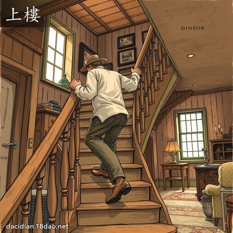 上楼 - 国语大辞典配图
