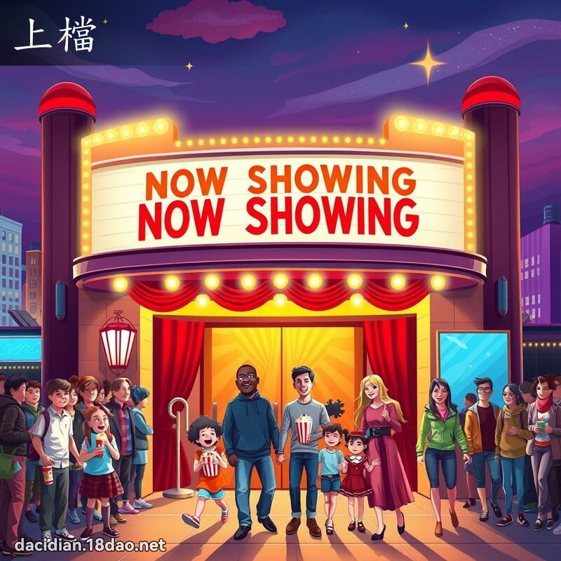 上檔 - 國語大辭典配圖