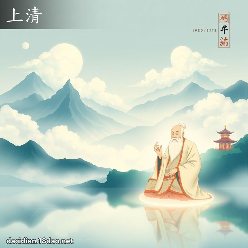 上清 - 國語大辭典配圖