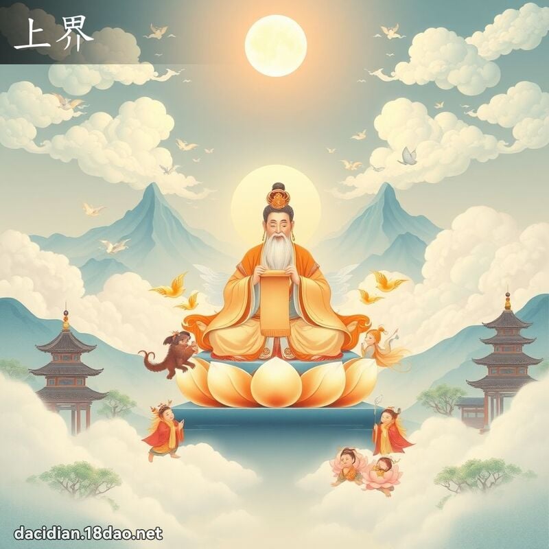 上界 - 國語大辭典配圖