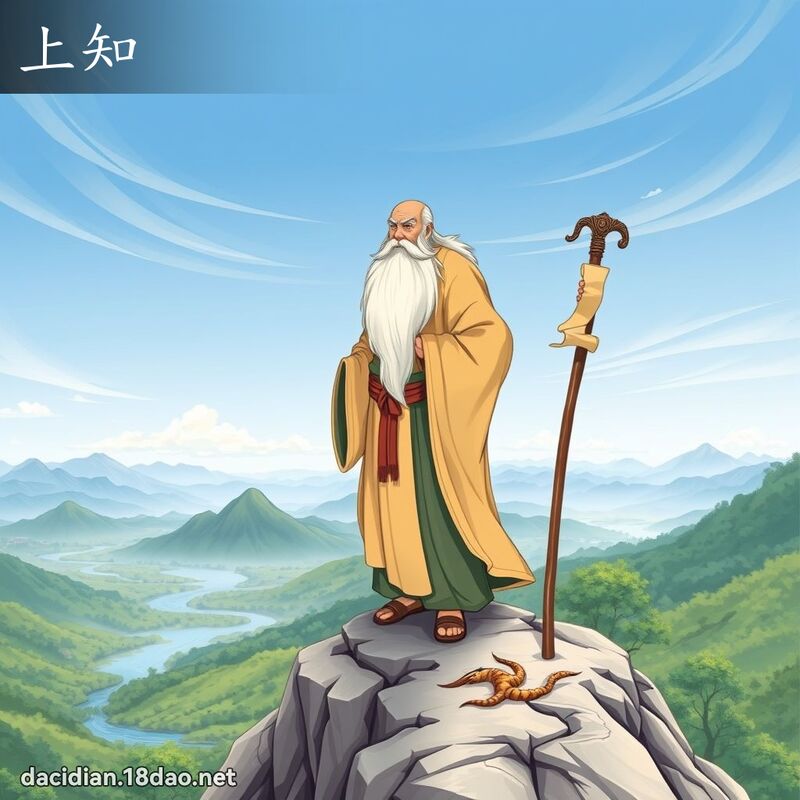 上知 - 國語大辭典配圖