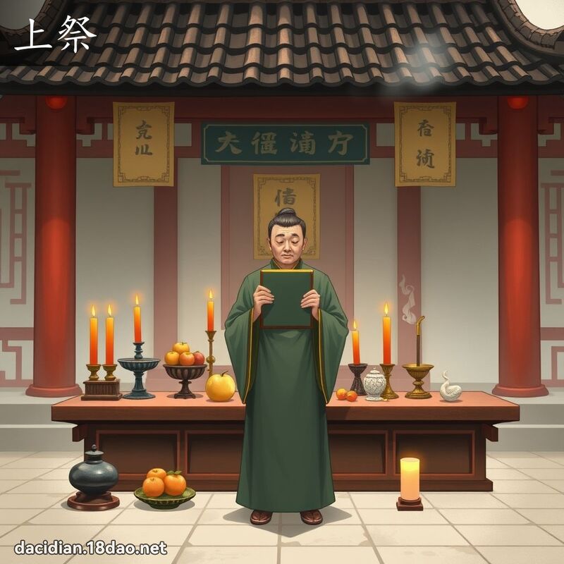 上祭 - 国语大辞典配图