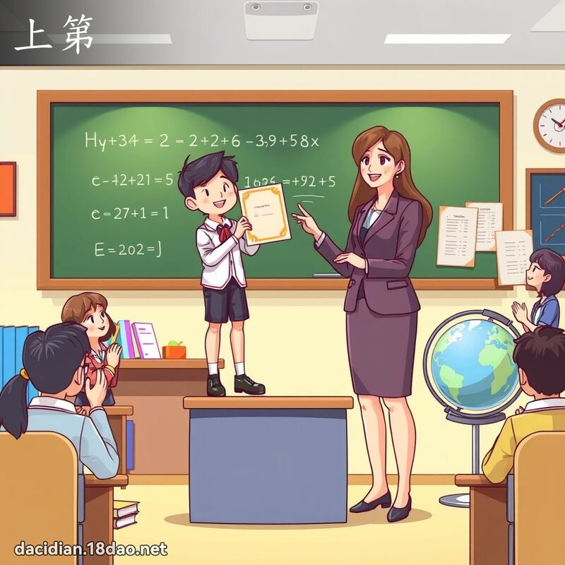 上第 - 國語大辭典配圖