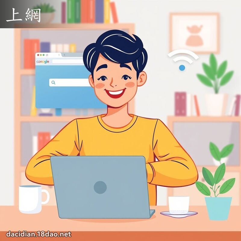上网 - 国语大辞典配图