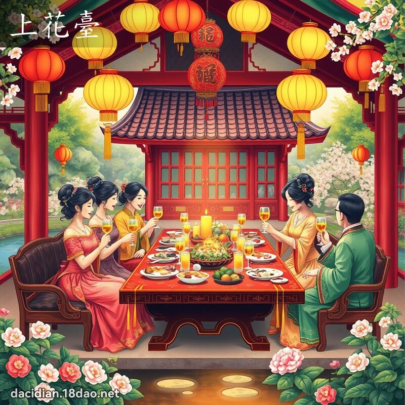 上花臺 - 國語大辭典配圖