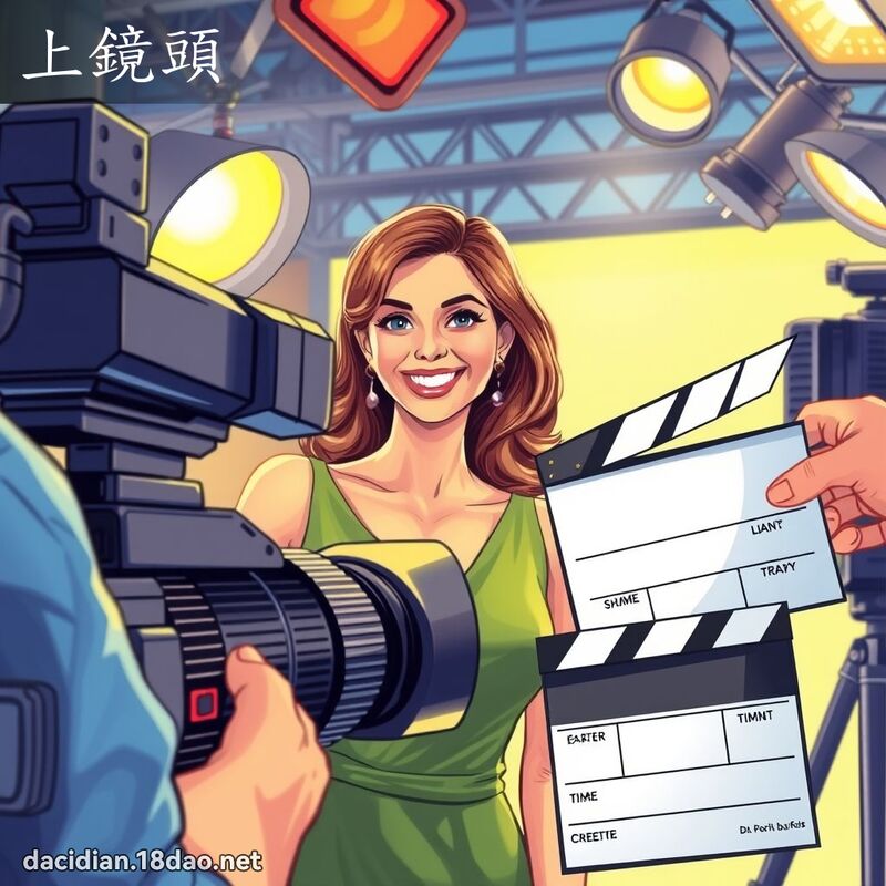 上鏡頭 - 國語大辭典配圖