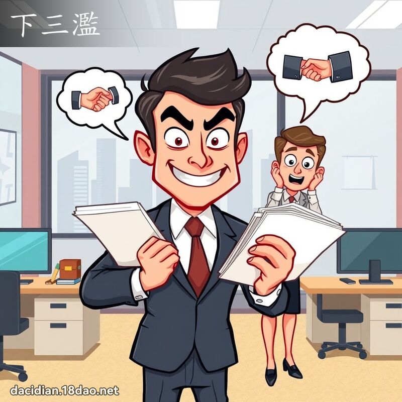 下三濫 - 國語大辭典配圖