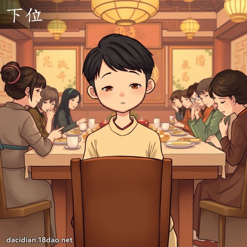 下位 - 國語大辭典配圖