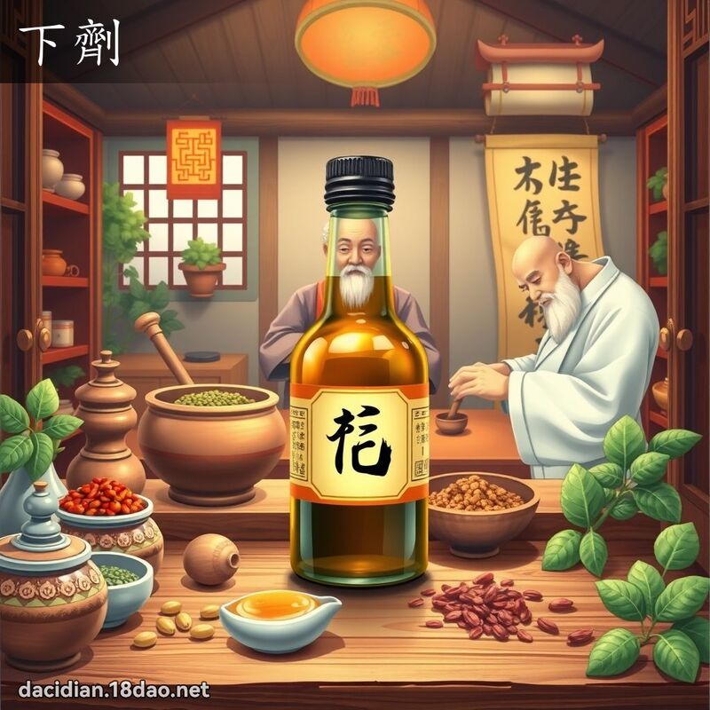 下劑 - 國語大辭典配圖