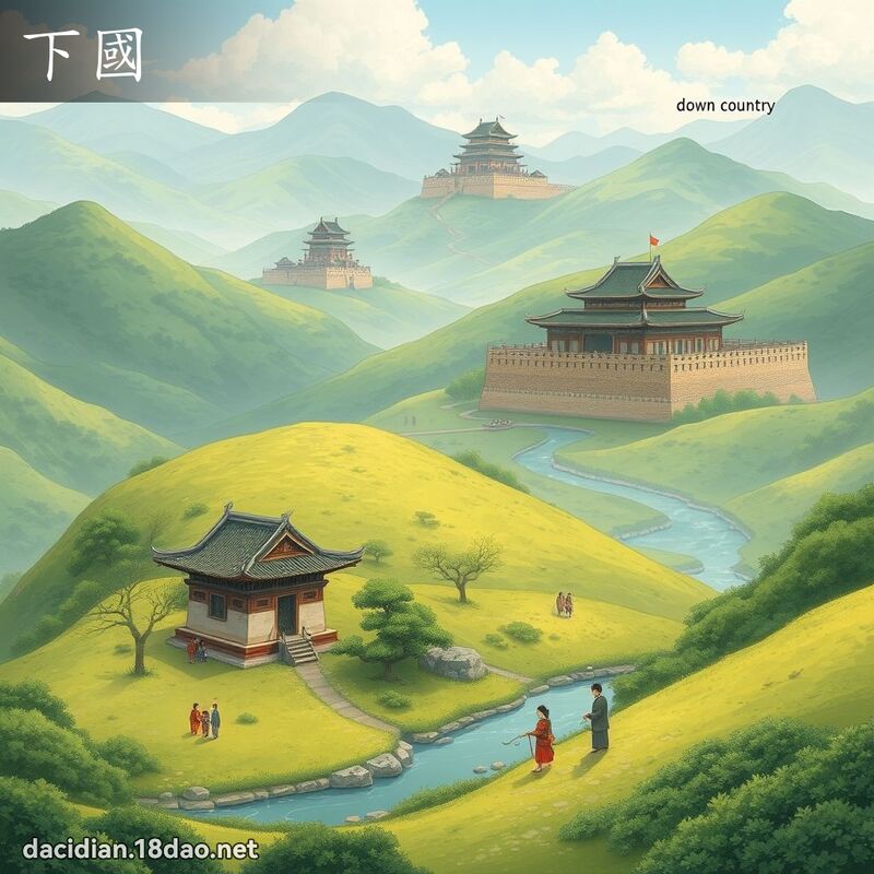 下國 - 國語大辭典配圖