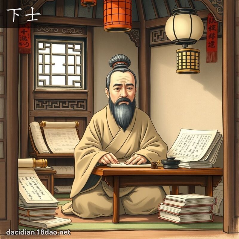 下士 - 國語大辭典配圖