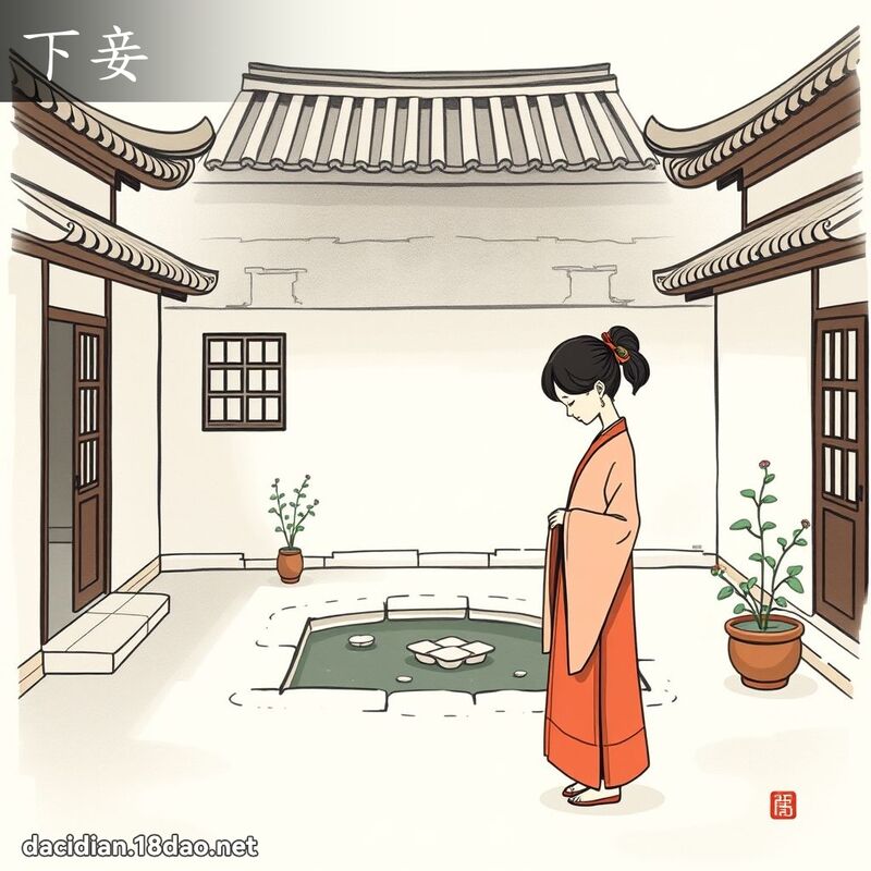 下妾 - 國語大辭典配圖