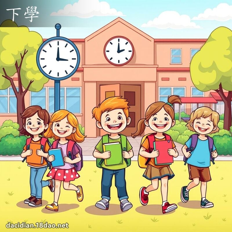 下學 - 國語大辭典配圖