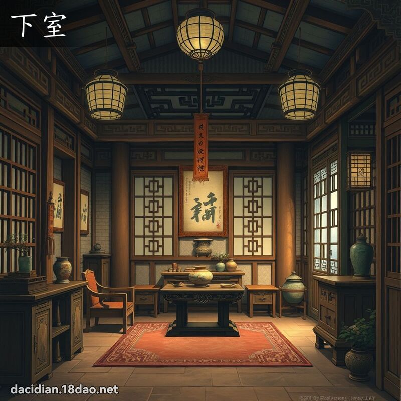下室 - 國語大辭典配圖