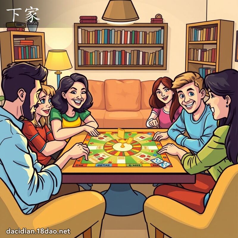 下家 - 国语大辞典配图