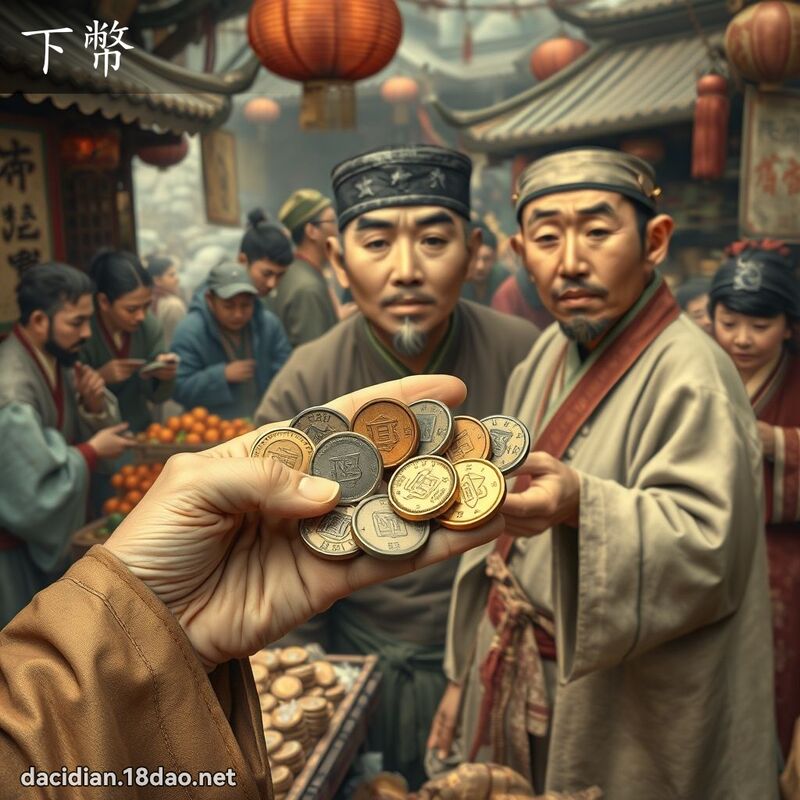 下幣 - 國語大辭典配圖