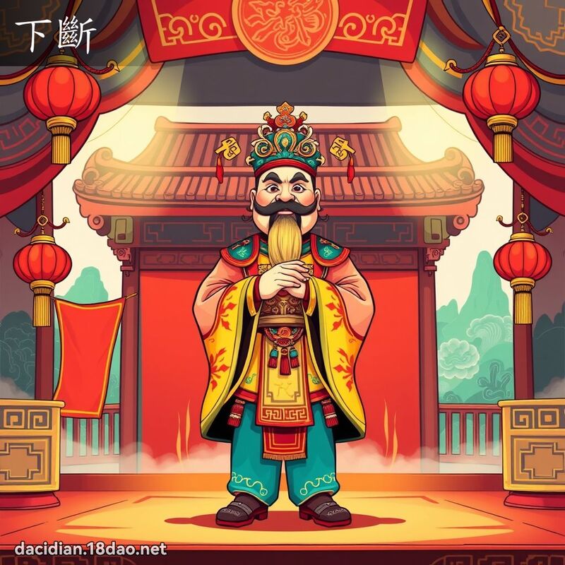 下斷 - 國語大辭典配圖