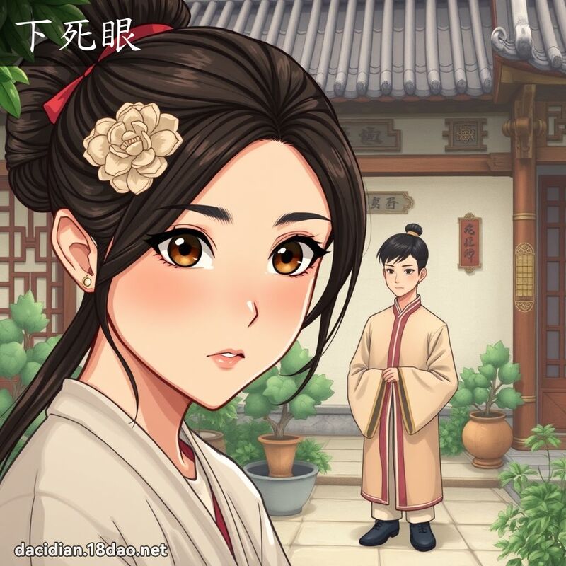 下死眼 - 國語大辭典配圖