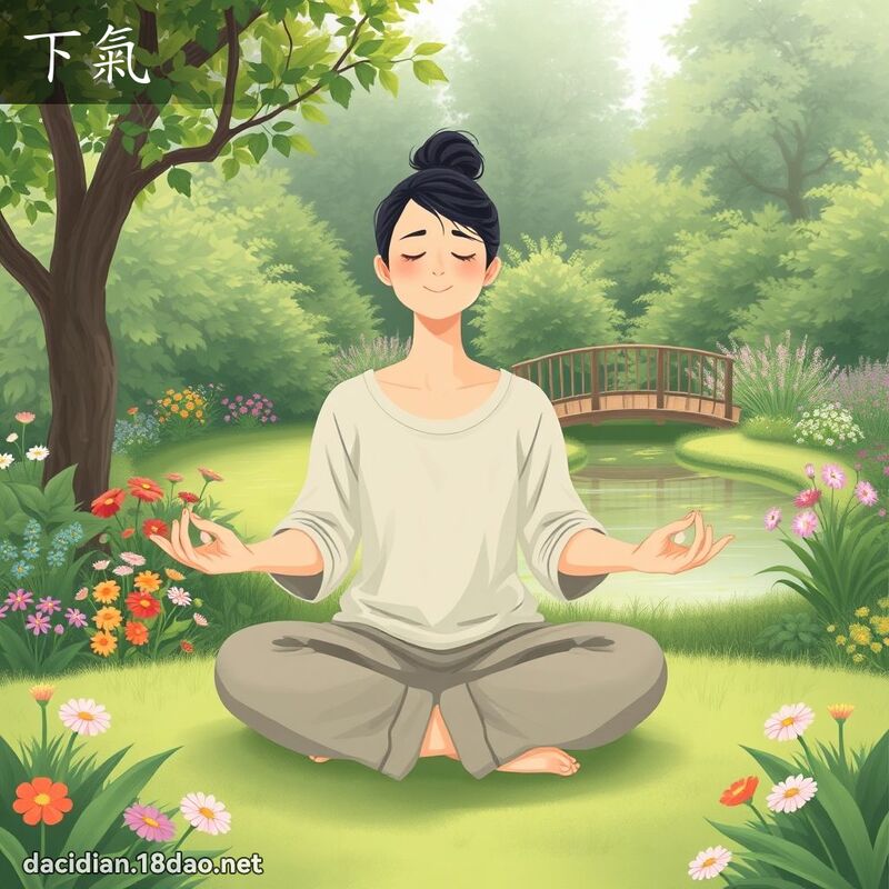 下气 - 国语大辞典配图